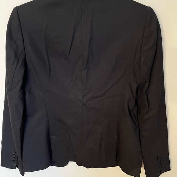 Club Monaco, Black Blazer, Size 2 - Picture 4 of 5